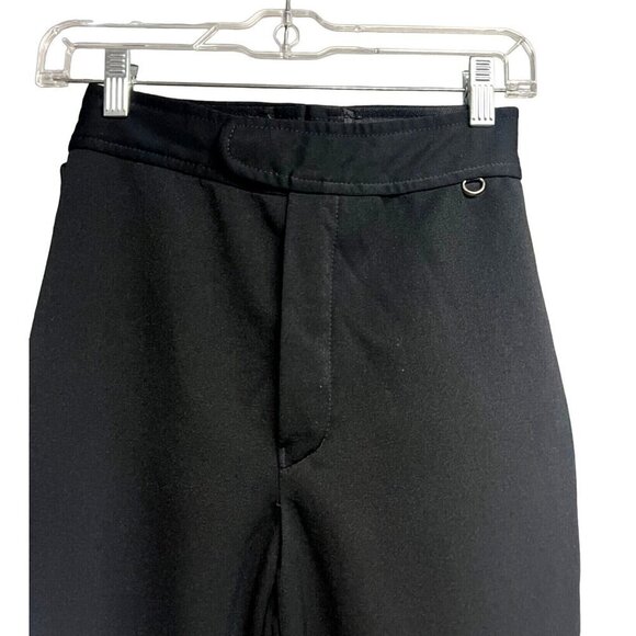 Roffe Jett Womens Vintage 80s Black Winter Ski Pants Small Stretch High Rise - Picture 3 of 7